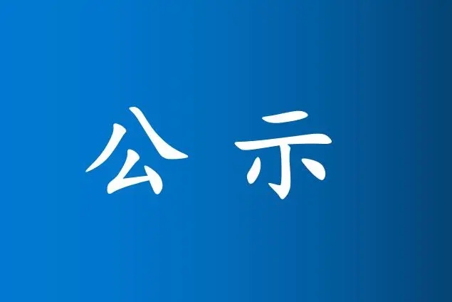 公示