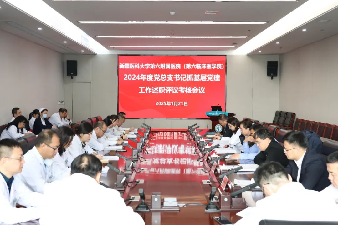 以“述”明责 以“评”促干 我院召开2024年度党总支书记抓基层党建工作述职评议考核会议